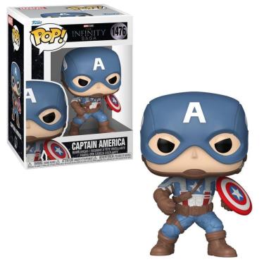 Imagem de Boneco Funko Pop Marvel Capitão América 1 - Capitão América
