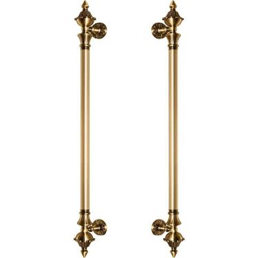 Imagem de Puxador Duplo Classic 1000Mm Ouro Velho Porta Pivotante