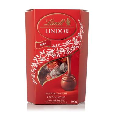 Imagem de Bombom Lindt Lindor Balls Milk com Recheio Cremoso com 200g