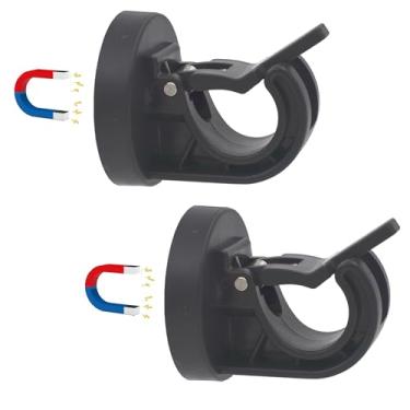 Imagem de YYST Suporte de plugue magnético organizador de gancho para cabos, fios, plugues - suporte magnético para economizar espaço e sem bagunça, sem perfuração e fita adesiva (2)