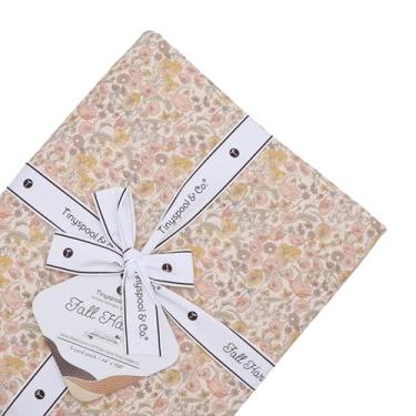 Imagem de Tinyspool & Co. Corte de 3 jardas 100% algodão tecido outono colheita nº 3 - coral primavera