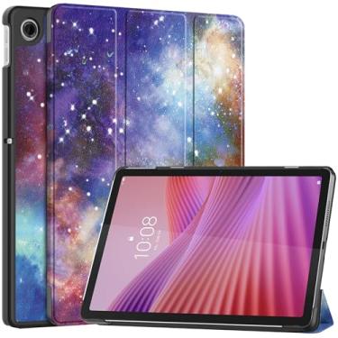 Imagem de Suttkue Capa para tablet Lenovo Tab 10.1 2025, leve, poliuretano de qualidade, resistente a arranhões, para tablet Lenovo Tab Galaxy de 10,1 polegadas
