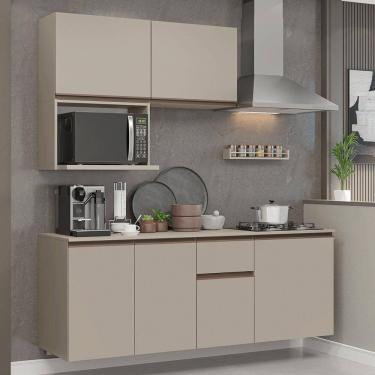 Imagem de Armário De Cozinha Compacta 180 Cm Suspensa Crema Nice Madesa 03