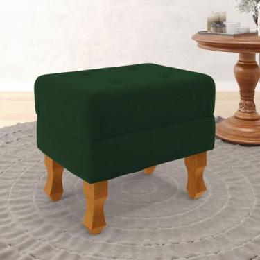 Imagem de Puff Canis com baú interno Sued Verde - ARADECOR, Verde, ÚNICO