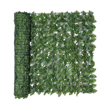 Imagem de Cerca cercas decorativas da planta artificial do painel da cerca da te