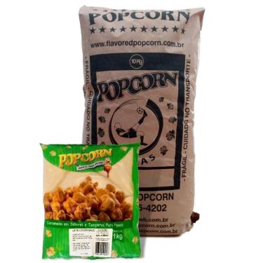 Imagem de Caramelo Para Pipoca Doce - Sabor Leite Condensado 10Kg