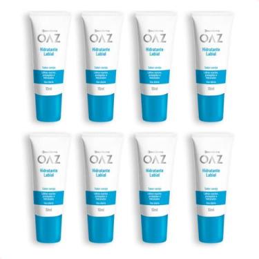 Imagem de Kit com 8 Hidratante Labial Eurofarma Oaz 10 ml Sabor Cereja