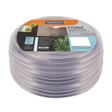 Imagem de Mangueira De Nível Cristal 5/16" Tramontina Em Pvc 1 Camada 100 M Tramontina