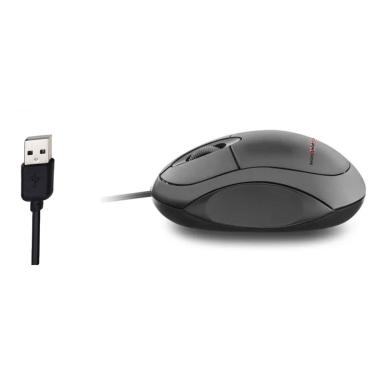 Imagem de Mouse USB com Fio Ergonômico para Computador e Notebook - Alta Precisão e Conforto