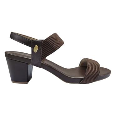 Imagem de Sandália Usaflex Salto Medio Elástico Feminina