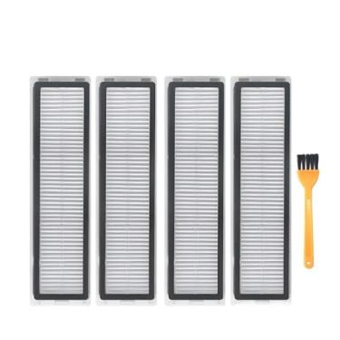 Imagem de Compatible With Dreame Bot Z10 Pro / D9 / L10 Pro Main Brush Accessories Robot Vacuum Cleaner Mop Cloth Hepa Filter Replaceable Parts(5pcs)
