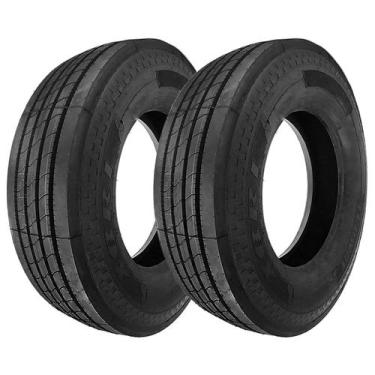 Imagem de Kit 2 Pneus Xbri 235/75 R17.5 143/141J 18PR Ecoway D1 Liso