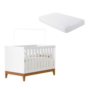 Imagem de Berço Americano Mini Cama Flip Com Colchão - Reller Móveis Infantis, B