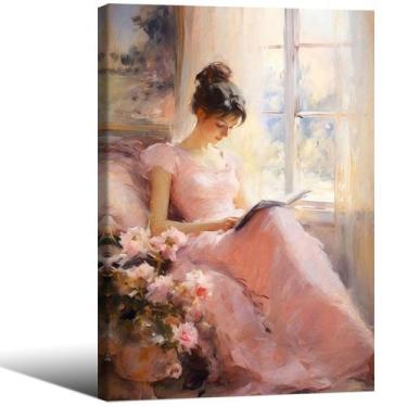 Imagem de Pôster: pintura a óleo vintage, arte de parede em tela, 40x60cm, Aimer