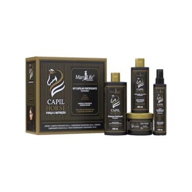 Imagem de Kit Capil Horse - Shampoo, Máscara, Condicionador e Finalizador 500ml