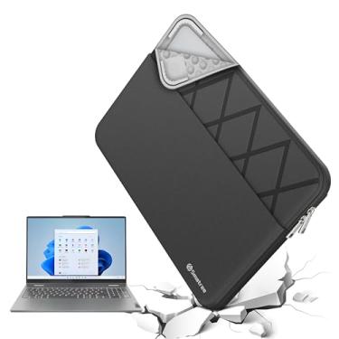 Imagem de Smatree Capa para laptop de 14 polegadas para Lenovo IdeaPad Slim 3i/3 Chromebook bolsa para laptop com bolso para acessórios, zíper YKK, design patenteado à prova de choque (E425)
