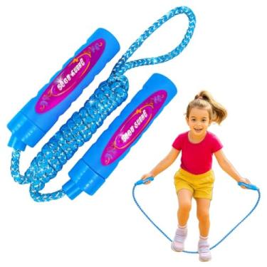 Imagem de Brinquedo Pula Corda infantil pular (Azul)