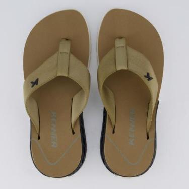 Imagem de Chinelo Kenner Rakka Marrom e Branco, 41