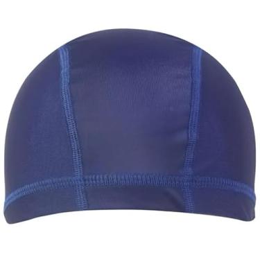 Imagem de Touca Natação Adulto, Touca de Natação Conforto, Proteção Uv, Secagem Rápida e Alta Resistência(AZUL ESCURO)