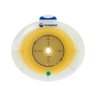 Imagem de Placa para Bolsa de Colostomia com Adesivo Coloplast SenSura Xpro 60mm 1 Unidade