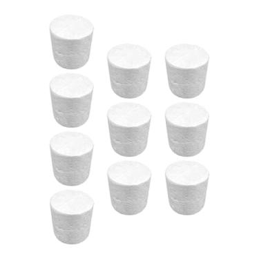 Imagem de MotiveTech 10 peças de círculos de espuma para artesanato, cilindros de espuma, lembrancinhas de festa, suaves para modelagem faça você mesmo, 6x6cm