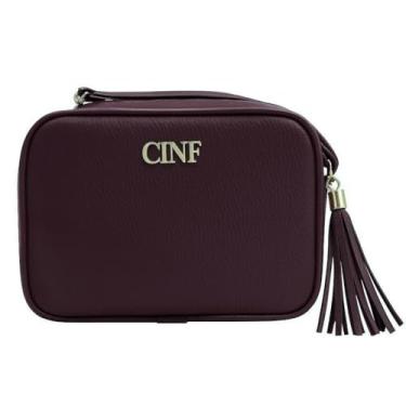 Imagem de Bolsa Feminina Pequena Transversal Alça ajustável (Bordô)