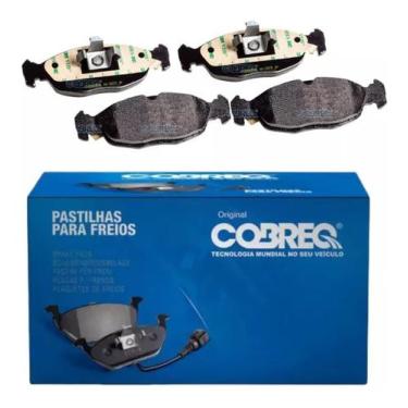 Imagem de 04 Pastilha De Freio Dianteira Gm Celta Classic 1.0 1.4 8v - COBREQ