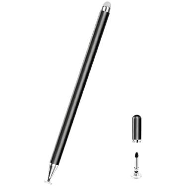 Imagem de Caneta Stylus para Android 15/14 Tablet/Kids Tablet S Pen compatível com iPad iOS Pencil universal de alta sensibilidade (preta 1)