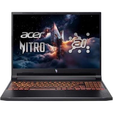 Imagem de Acer Nitro V 16 AI ANV16-42-R96P, Notebook Gamer, AMD Ryzen 7 260, RTX 5050 8GB, 16GB RAM DDR5, SSD 512GB, Tela IPS 15.6" WUXGA 180Hz, Windows 11, Preto Shale