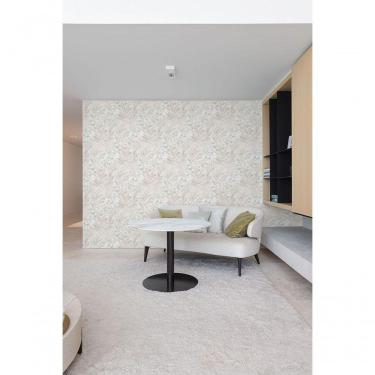 Imagem de Papel De Parede Time Folhagem Verde E Lilas Tj3202