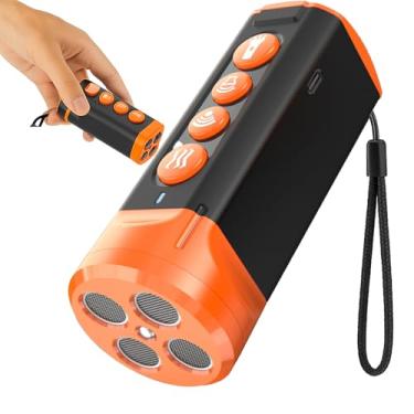 Imagem de TMoMT Dispositivos de dissuasão de latidos de cães, dispositivo antilatido para treinamento de cães (cão próprio ou de vizinho), ultrassônico de longo alcance de 15 metros, alternativa para coleiras e