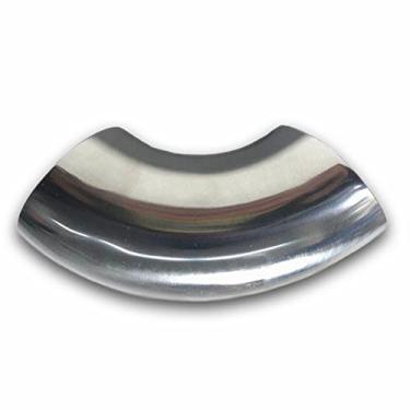 Imagem de Tubo de escapamento de 90 graus de aço inoxidável de 12,7 cm, espessura do cotovelo 16GA/0,165 cm, adequado para tubo de escape de carro modificado, corrimão de escada, etc