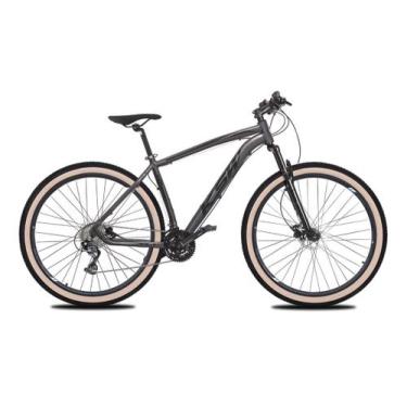 Imagem de Bicicleta MTB Aro 29 KSW 27V Freio Hidráulico Cubo K7 Trava, Grafite, 