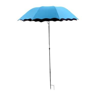 Imagem de RNXRZANK Tela de Proteção para Plantas, Sombreamento para Plantas, Aprimorada E Ajustável para Plantas Externas, Cobertura de Sombra para Canteiros de Jardim, Azul, Tamanho real