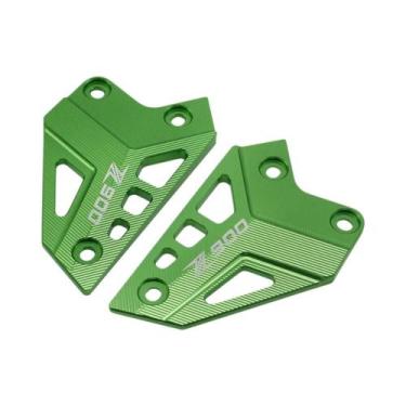 Imagem de Protetores De Pedal Para Moto Kawasaki Z900 2017-2024, Extensão De Pla