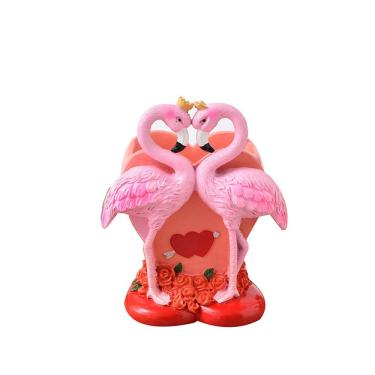 Imagem de Porta-canetas Porta-lápis Pen Pot Desktop Organizer Flamingo