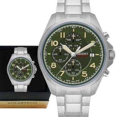 Imagem de Relógio Orient Masculino Solartech Cronógrafo Original Luxo
