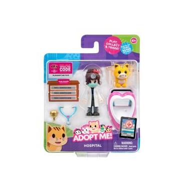 Imagem de 2 Bonecas Amigos E Pet - Hospital - Adopt Me