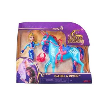 Imagem de Boneca Isabel E Unicórnio Rio - Academia Unicórnio