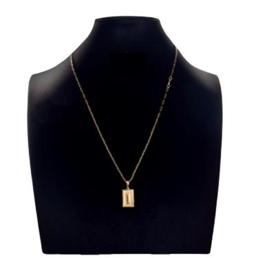 Imagem de Cordão Com Pingente Com A Letra I