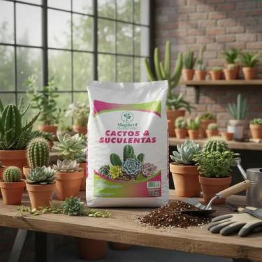 Imagem de Substrato para cactos e suculentas adubo orgânico 2 kg MogiFertil