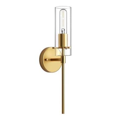 Imagem de Luminária de teto LED em formato de lua, com intensidade regulável, design 3D e controle remoto. Ultrafina e redonda, ideal para decoração de paredes e quartos infantis, com 26 cm de diâmetr