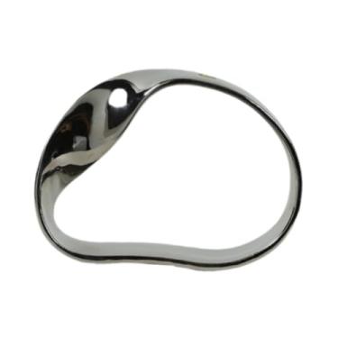 Imagem de Generic Vaso de porcelana para arranjo de flores, presente, vaso decorativo abstrato para banheiro, prateleira, mesa de jantar, sala de estar, 12.5 X 17.5 Cm