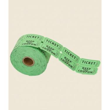 Imagem de 500 peças de bilhetes de sorteio, bilhete duplo para eventos