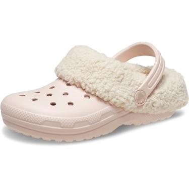 Imagem de Crocs Tamanco infantil unissex clássico Blitzen IV, Quartzo., 2 Little Kid