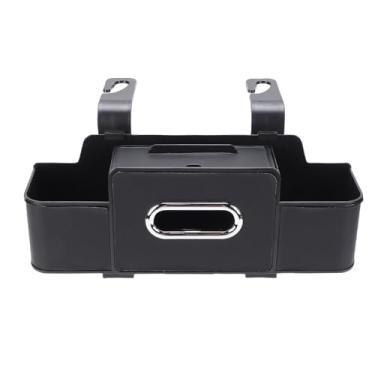 Imagem de RiToEasysports Organizador do Assento Traseiro Carro, Caixa de Armazenamento Encosto de Cabeça Com Suporte de Copo para Viagens de Carro Crianças (BLACK)