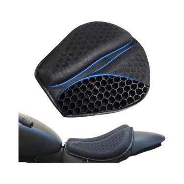 Imagem de Almofada De Gel Antiderrapante 3D Em Formato De Colmeia Para Moto, Alí