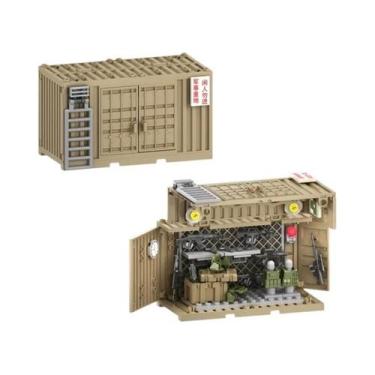 Imagem de Blocos De Montar Da Polícia Militar: Conjuntos De Modelos De Contêiner