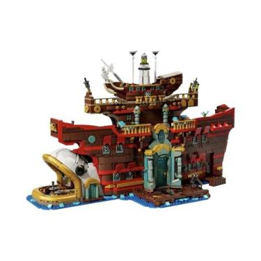 Imagem de Blocos De Montar Modelo De Restaurante Flutuante 3402PCS Para Adultos 