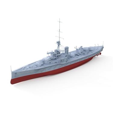 Imagem de MRY-SFW Kit de modelo militar 1/1200 German Navy Bayern-Class SMS Baden Casco completo